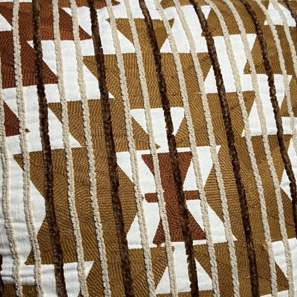 Coveted Home Square Pillow 18x18 Aztec Navajo Southwestern Pattern Home Decor - Picture 2 of 6